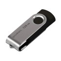 Goodram USB flash disk, USB 3.0, 128GB, UTS3, czarny, UTS3-1280K0R11, USB A, z obrotową osłoną