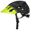 Kask rowerowy z oświetleniem Spokey Pointer M czarno-żółty 941260