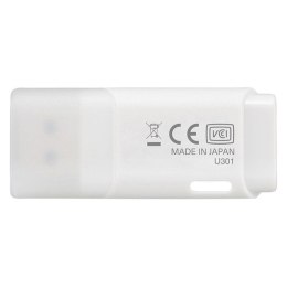 Kioxia USB flash disk, USB 3.0, 32GB, Hayabusa U301, Hayabusa U301, biały, LU301W032GG4