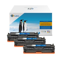 G&G kompatybilny toner z HP CB541A, CE320A, CF210X, Canon CRG116, CRG716, C, NT-PH541UC, HP 125A, cyan, 1400s