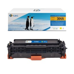 G&G kompatybilny toner z HP CC532A, CE412A, CF382A, Canon CRG118, CRG718, C, NT-PH532UY, HP 304A, yellow, 2800s