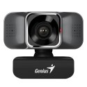 Genius kamera web Full HD FaceCam Quiet, 1920x1080, USB 2.0, czarna, Windows 7 a vyšší, FULL HD, 30 FPS