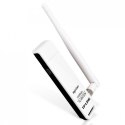 TP-LINK USB klient TL-WN722N 2.4GHz, 150Mbps, zewnętrzna, USB anténa, 802.11n