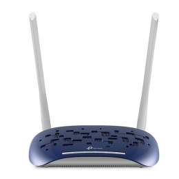 TP-LINK modem z routerem TD-W9960 2.4GHz, IPv6, 300Mbps, zewnętrzna anténa, 802.11n, VDSL/ADSL, ochr. rodzicielska, ochr. przeci