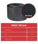 Taśma ogrodzeniowa ROLKA 26mb BASIC 19cm PROTECTO™ GRAFIT