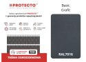 Taśma ogrodzeniowa ROLKA 26mb BASIC 19cm PROTECTO™ GRAFIT