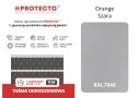 Taśma ogrodzeniowa ROLKA 26mb ORANGE 19cm PROTECTO™ SZARA