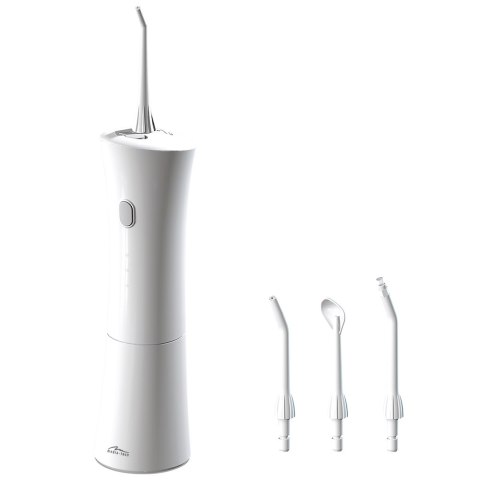 DENTAL FLOSSJET MT6528 - Irygator dentystyczny, 3 tryby płukania, zbiornik 150ml, ciśnienie wody do 110psi, akumulator li-ion DENTAL FLOSSJET MT6528 - Irygator dentystyczny, 3 tryby płukania, zbiornik 150ml, ciśnienie wody do 110psi, akumulator li-ion