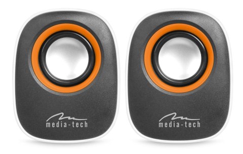 IBO - Głośniki stereofoniczne zasilane z portu USB, RMS 6W, regulacja glośności, białe IBO - Głośniki stereofoniczne zasilane z portu USB, RMS 6W, regulacja glośności, białe