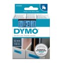 Dymo oryginalny taśma do drukarek etykiet, Dymo, 45016, S0720560, czarny druk/niebieski podkład, 7m, 12mm, D1