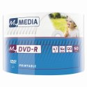 MyMedia DVD-R, 69202, 4.7GB, 16x, wrap, 50-pack, printable, 12cm, do archiwizacji danych