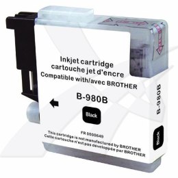 UPrint kompatybilny ink / tusz z LC-980BK, B-980B, black, 15ml