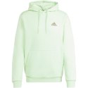 Bluza męska adidas Essentials Fleece Hoodie zielona IN0327