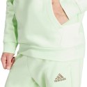 Bluza męska adidas Essentials Fleece Hoodie zielona IN0327