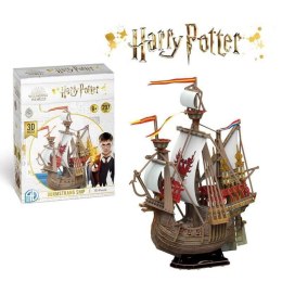 Harry Potter - Puzzle 3D 207 elementów w ozdobnym pudełku (Statek Durmstrang)