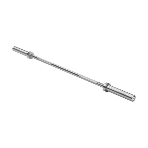 Gryf olimpijski prosty 50 mm z łożyskami, sztanga olimpijska z łożyskami 150cm 12.5kg REBEL ACTIVE Gryf olimpijski prosty 50 mm z łożyskami, sztanga olimpijska z łożyskami 150cm 12.5kg REBEL ACTIVE