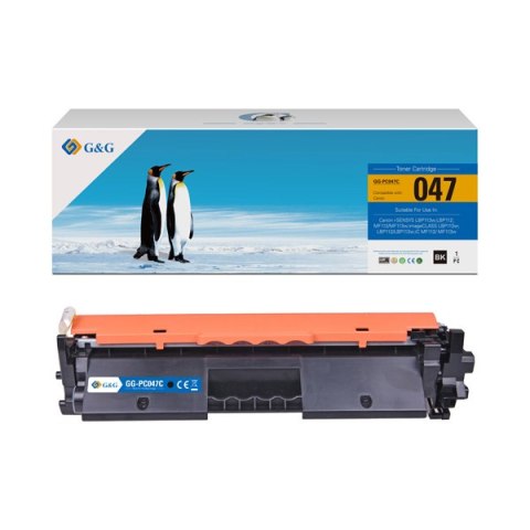 G&G kompatybilny toner z Canon 047 Bk, NT-PC047C, black, 1600s