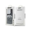 DKNY Liquid Glitter Big Logo - Etui iPhone 13 Pro (czarny)