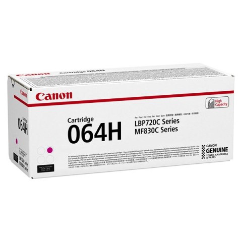 Canon oryginalny toner 064 H M, 4934C001, magenta, 10500s, high capacity