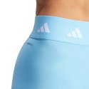 Spodenki damskie adidas Techfit błękitne IU1858