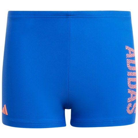 Spodenki kąpielowe dla dzieci adidas Logo Swim BXR niebieskie IP2719