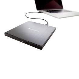 Verbatim Zewnętrzna nagrywarka Blu-Ray, 43889, USB 3.1, USB-C, 25GB MDISC GRATIS