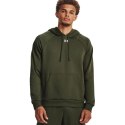 Bluza męska Under Armour Rival Fleece Hoodie oliwkowa 1379757 390