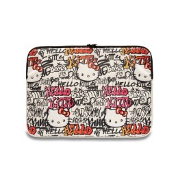 Hello Kitty Zip PU Tags Graffiti Sleeve - Etui na notebooka 13