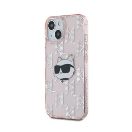 Karl Lagerfeld IML Choupette Head & Monogram - Etui iPhone 13 (różowy)