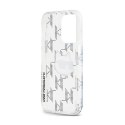 Karl Lagerfeld IML Choupette Head & Monogram - Etui iPhone 15 Pro Max (przezroczysty)