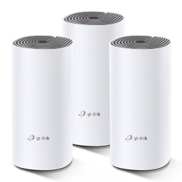 TP-LINK Wifi Mesh kit Deco E4(3-pack) 2.4GHz i 5GHz, access point, IPv6, 1200Mbps, zintegrowana anténa, 802.11ac, 3Pack, ISP, oc