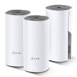 TP-LINK Wifi Mesh kit Deco E4(3-pack) 2.4GHz i 5GHz, access point, IPv6, 1200Mbps, zintegrowana anténa, 802.11ac, 3Pack, ISP, oc