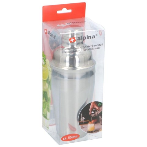 SHAKER DO KOKTAJLI 550ML ALPINA SREBRNY