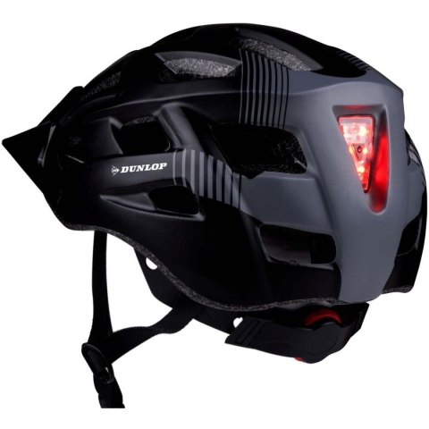 KASK ROWEROWY MTB DUNLOP 6xLED R.M