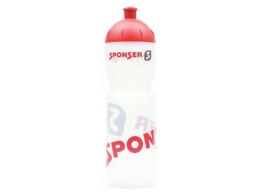 Bidon SPONSER NET transparent / red 750 ml (NEW)