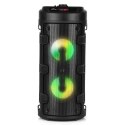 PARTYBOX KEG BT - Kompaktowy głośnik Bluetooth 5.0+EDR, funkcja karaoke. RMS 40W, PMPO1000W, FM, wyśiwietlacz led, podstawka pod