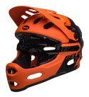 Kask full face BELL SUPER 3R MIPS matte orange black roz. S (52-56 cm) (NEW).