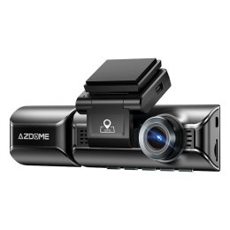 Kamera przednia 4K, tylna 1080p i wewnętrzna IR, Azdome M550Pro, WiFi 5G/2,4G, GPS, G-Sensor, USB mini + karta pamięci 64GB