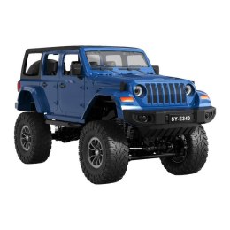 Samochód zdalnie sterowany RC na pilota 1:14 Double Eagle (niebieski) Jeep Crawler Pro E340-003