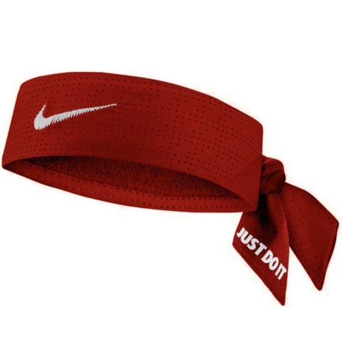 Opaska na głowę Nike Dri-Fit Terry czerwona N1003466648OS