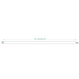 FAMED Rura montażowa 1255mm do Lamp SOLIS Akcesoria montażowe do lamp diagnostycznych