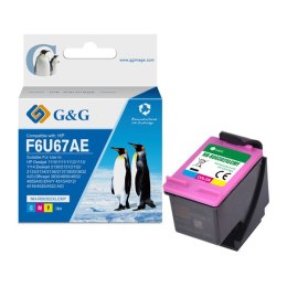 G&G kompatybilny ink / tusz z F6U67AE, HP 302XL, NH-R302XLCMY, CMY, 18ml, ml