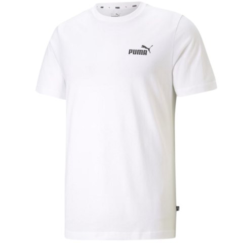 Koszulka męska Puma ESS Small Logo Tee biała 586668 02