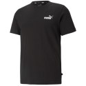 Koszulka męska Puma ESS Small Logo Tee czarna 586668 01