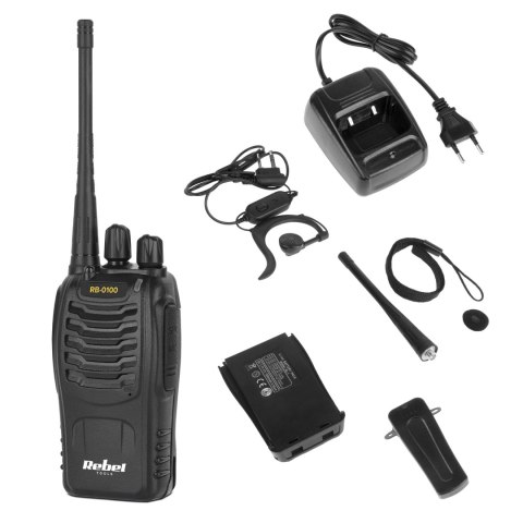 Radiotelefon ręczny PMR Rebel RB-100 Radiotelefon ręczny PMR Rebel RB-100