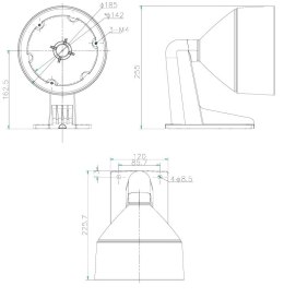 UCHWYT KAMERY DS-1273ZJ-DM26 Hikvision