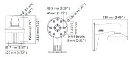 UCHWYT KAMERY DS-1473ZJ-135 Hikvision