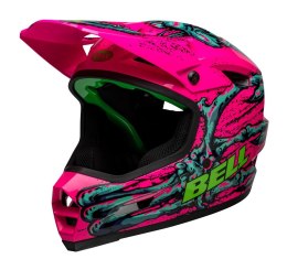 Kask full face BELL SANCTION 2 DLX MIPS bonehead gloss pink turquoise roz. M (55-57 cm) (NEW) (LIMITED EDITION)