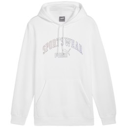 Bluza męska Puma Ess+ Logo LAB Gradient Hoodie FL biała 681775 02