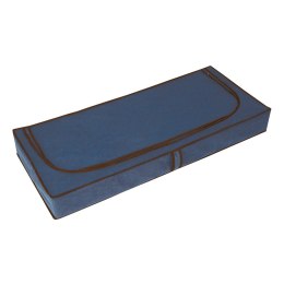 BLUE niebieski organizer do szafy na suwak 120x50x15cm